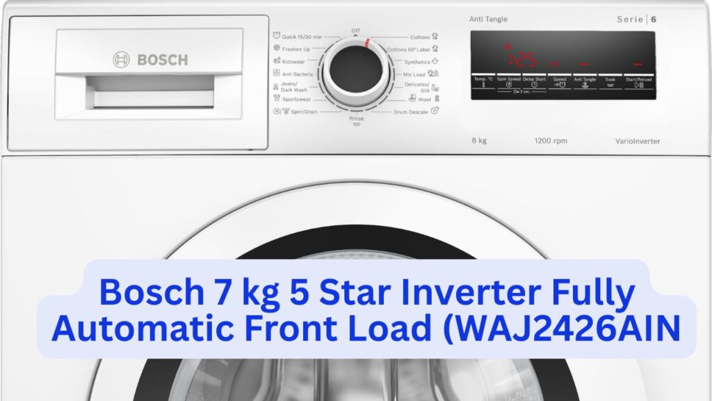 Bosch 7 kg 5 Star Inverter Fully Automatic Front Load (WAJ2426AIN